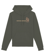 PROFESSIONAL OVERTHINKER - GANDITORUL - OM PRIMITIV  2 lateral Hanorac Unisex Drummer
