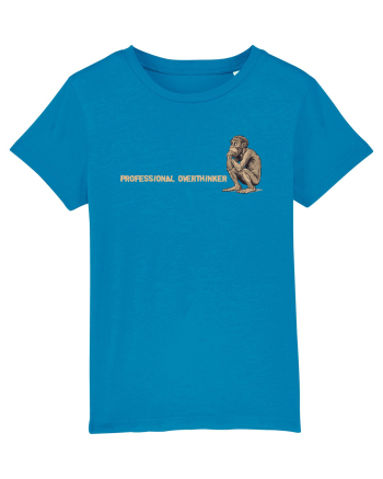 PROFESSIONAL OVERTHINKER - GANDITORUL - OM PRIMITIV  2 lateral Azur