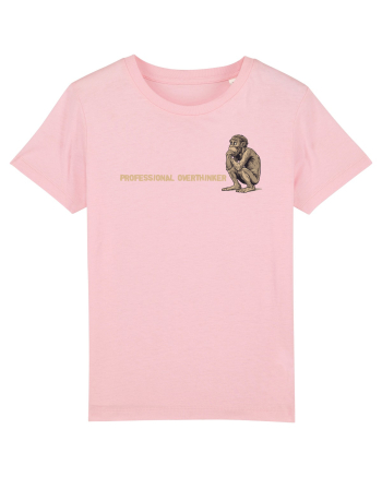 PROFESSIONAL OVERTHINKER - GANDITORUL - OM PRIMITIV  2 lateral Cotton Pink