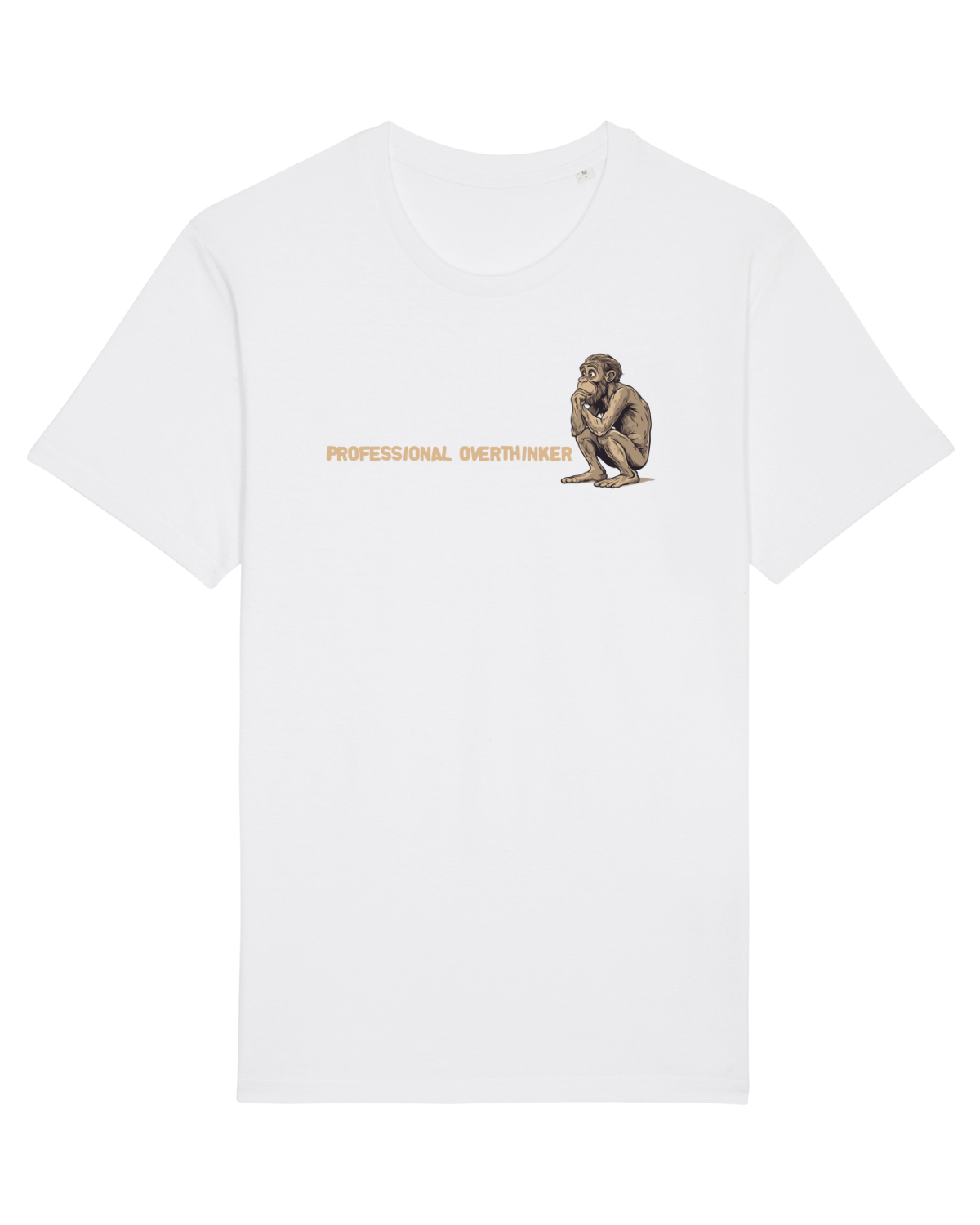 Tricou mânecă scurtă Unisex Rocker White