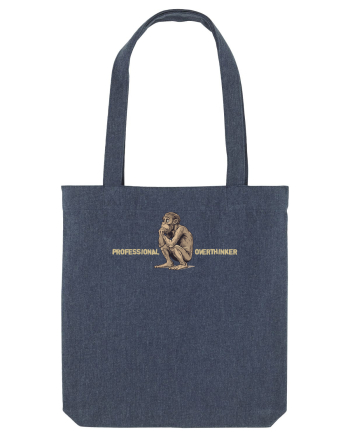 PROFESSIONAL OVERTHINKER - GANDITORUL - OM PRIMITIV  2  Midnight Blue