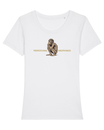 PROFESSIONAL OVERTHINKER - GANDITORUL - OM PRIMITIV  2  White