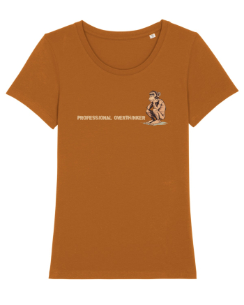PROFESSIONAL OVERTHINKER - CIMPANZEU GANDITOR lateral Roasted Orange