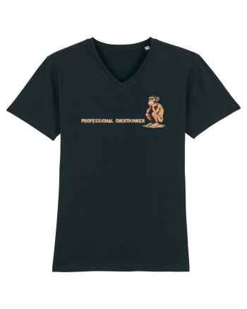 PROFESSIONAL OVERTHINKER - CIMPANZEU GANDITOR lateral Black