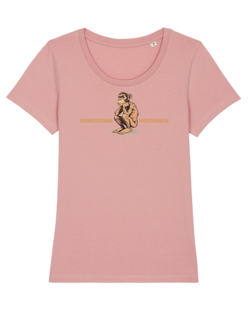 PROFESSIONAL OVERTHINKER - CIMPANZEU GANDITOR  Canyon Pink
