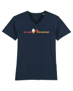 50% SAVAGE 50% SWEETHEART Tricou mânecă scurtă guler V Bărbat Presenter