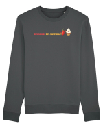 50% SAVAGE 50% SWEETHEART lateral Bluză mânecă lungă Unisex Rise