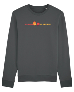 50% SAVAGE 50% SWEETHEART 2 Bluză mânecă lungă Unisex Rise