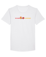 50% SAVAGE 50% SWEETHEART 2 Tricou mânecă scurtă guler larg Bărbat Skater