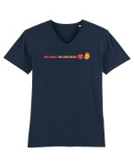 50% SAVAGE 50% SWEETHEART 2 lateral Tricou mânecă scurtă guler V Bărbat Presenter