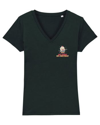 50% SAVAGE 50% SWEETHEART - SAMURAI CUPCAKE lateral Black