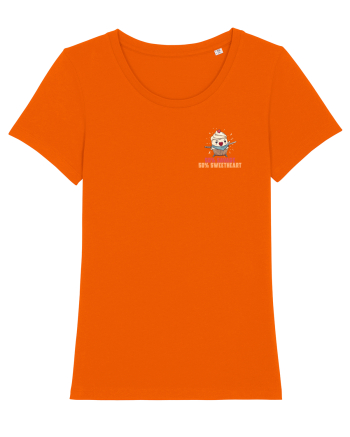 50% SAVAGE 50% SWEETHEART - SAMURAI CUPCAKE lateral Bright Orange