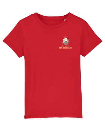50% SAVAGE 50% SWEETHEART - SAMURAI CUPCAKE lateral Red