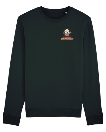 50% SAVAGE 50% SWEETHEART - SAMURAI CUPCAKE lateral Black