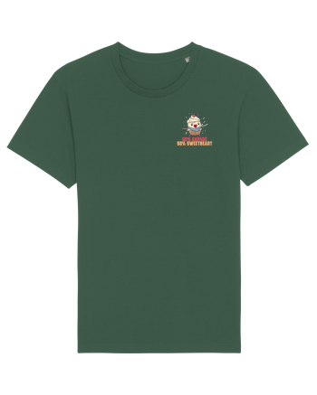 50% SAVAGE 50% SWEETHEART - SAMURAI CUPCAKE lateral Bottle Green