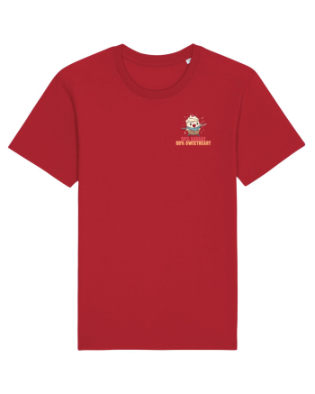 50% SAVAGE 50% SWEETHEART - SAMURAI CUPCAKE lateral Red