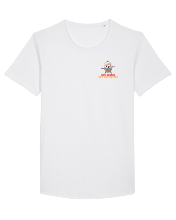 50% SAVAGE 50% SWEETHEART - SAMURAI CUPCAKE lateral White