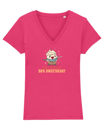 50% SAVAGE 50% SWEETHEART - SAMURAI CUPCAKE  Raspberry