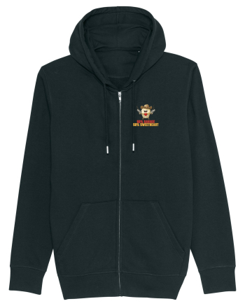 50% SAVAGE 50% SWEETHEART - COWBOY CUPCAKE  lateral Black