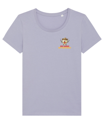 50% SAVAGE 50% SWEETHEART - COWBOY CUPCAKE  lateral Lavender