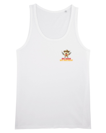 50% SAVAGE 50% SWEETHEART - COWBOY CUPCAKE  lateral White