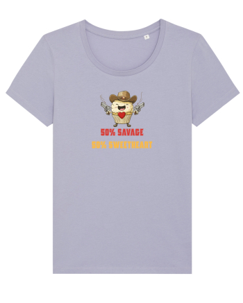 50% SAVAGE 50% SWEETHEART - COWBOY CUPCAKE  Lavender