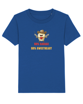 50% SAVAGE 50% SWEETHEART - COWBOY CUPCAKE  Majorelle Blue