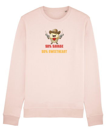 50% SAVAGE 50% SWEETHEART - COWBOY CUPCAKE  Candy Pink