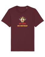 50% SAVAGE 50% SWEETHEART - COWBOY CUPCAKE  Tricou mânecă scurtă Unisex Rocker