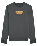 TOO SASSY FOR YOU Bluză mânecă lungă Unisex Rise