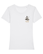 TOO SASSY FOR YOU - REGINA lateral Tricou mânecă scurtă guler larg fitted Damă Expresser