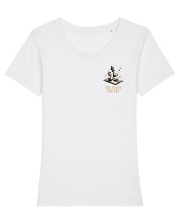TOO SASSY FOR YOU - REGINA lateral White