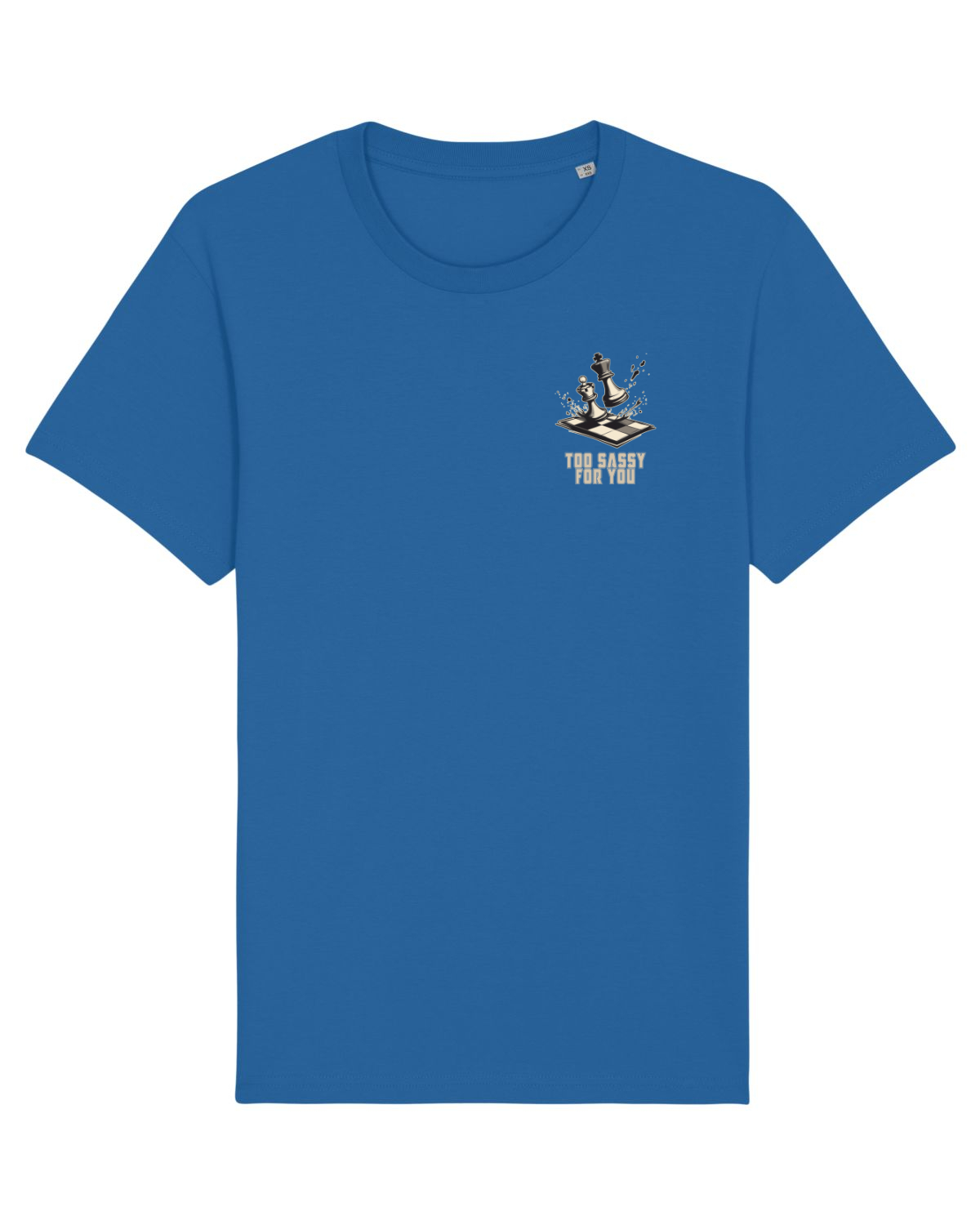 Tricou mânecă scurtă Unisex Rocker Royal Blue