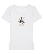 TOO SASSY FOR YOU - REGINA Tricou mânecă scurtă guler larg fitted Damă Expresser