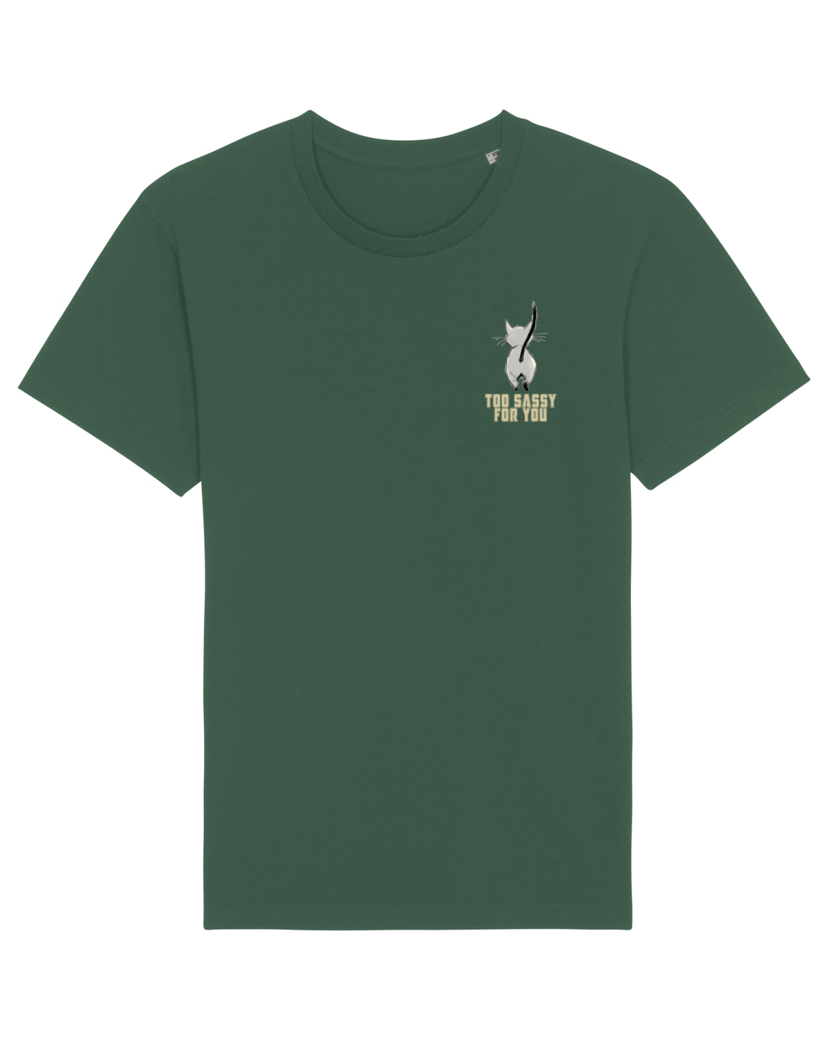 Tricou mânecă scurtă Unisex Rocker Bottle Green