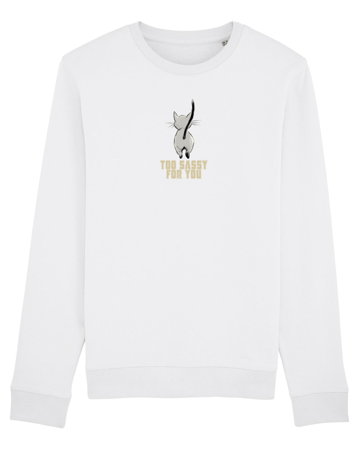 Bluză mânecă lungă Unisex Rise White