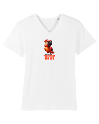TOO SASSY FOR YOU - PAPAGAL 1  White