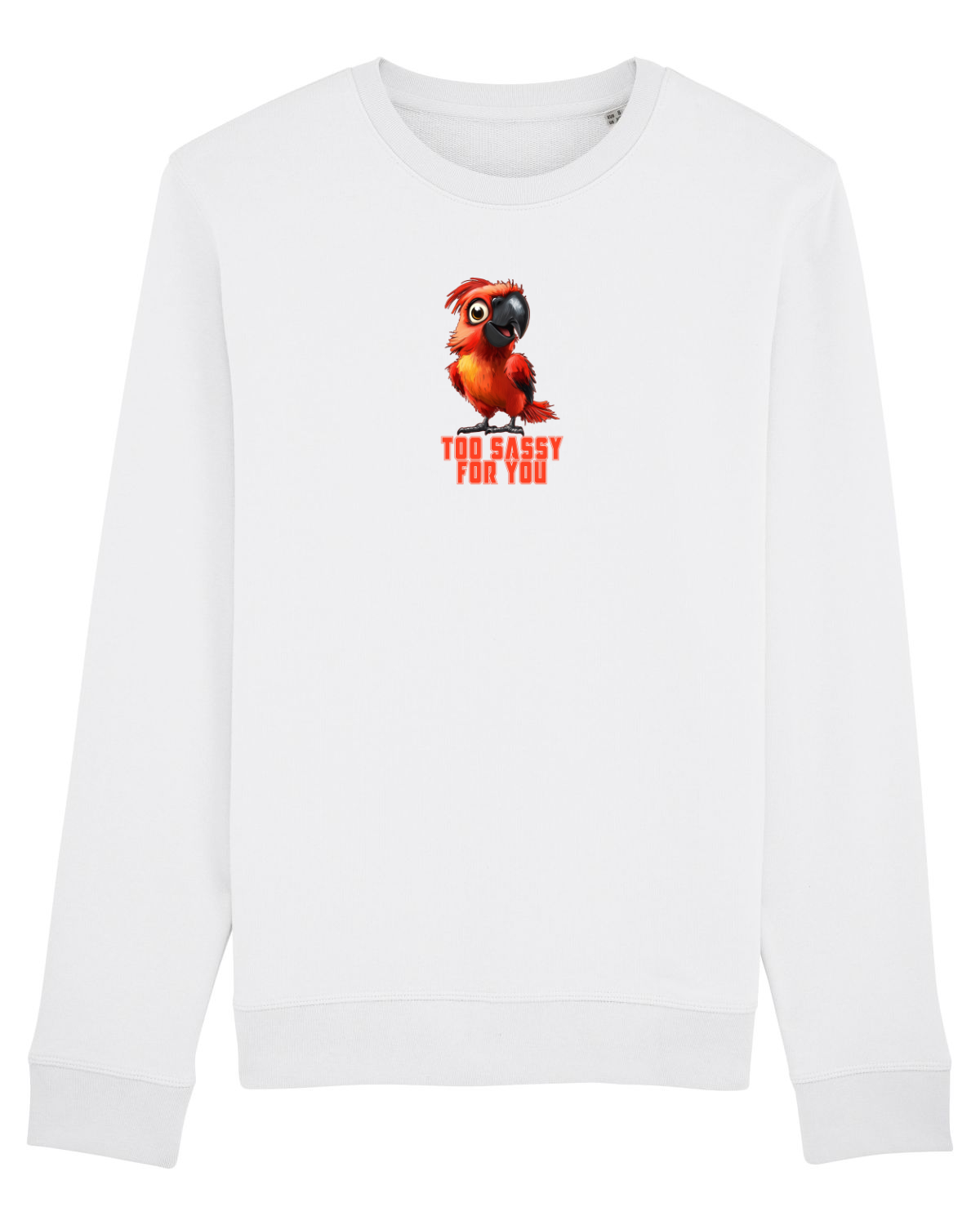 Bluză mânecă lungă Unisex Rise White