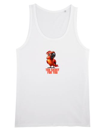 TOO SASSY FOR YOU - PAPAGAL 1  White