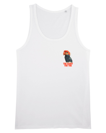 TOO SASSY FOR YOU - PAPAGAL 2 lateral  White