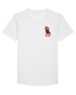 TOO SASSY FOR YOU - PAPAGAL 2 lateral  Tricou mânecă scurtă guler larg Bărbat Skater