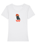 TOO SASSY FOR YOU - PAPAGAL 2  Tricou mânecă scurtă guler larg fitted Damă Expresser