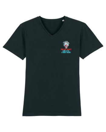 YOU SAY CRAZY LIKE IT`S A BAD THING - clovn 2 lateral Black
