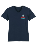 YOU SAY CRAZY LIKE IT`S A BAD THING - clovn 2 lateral Tricou mânecă scurtă guler V Bărbat Presenter