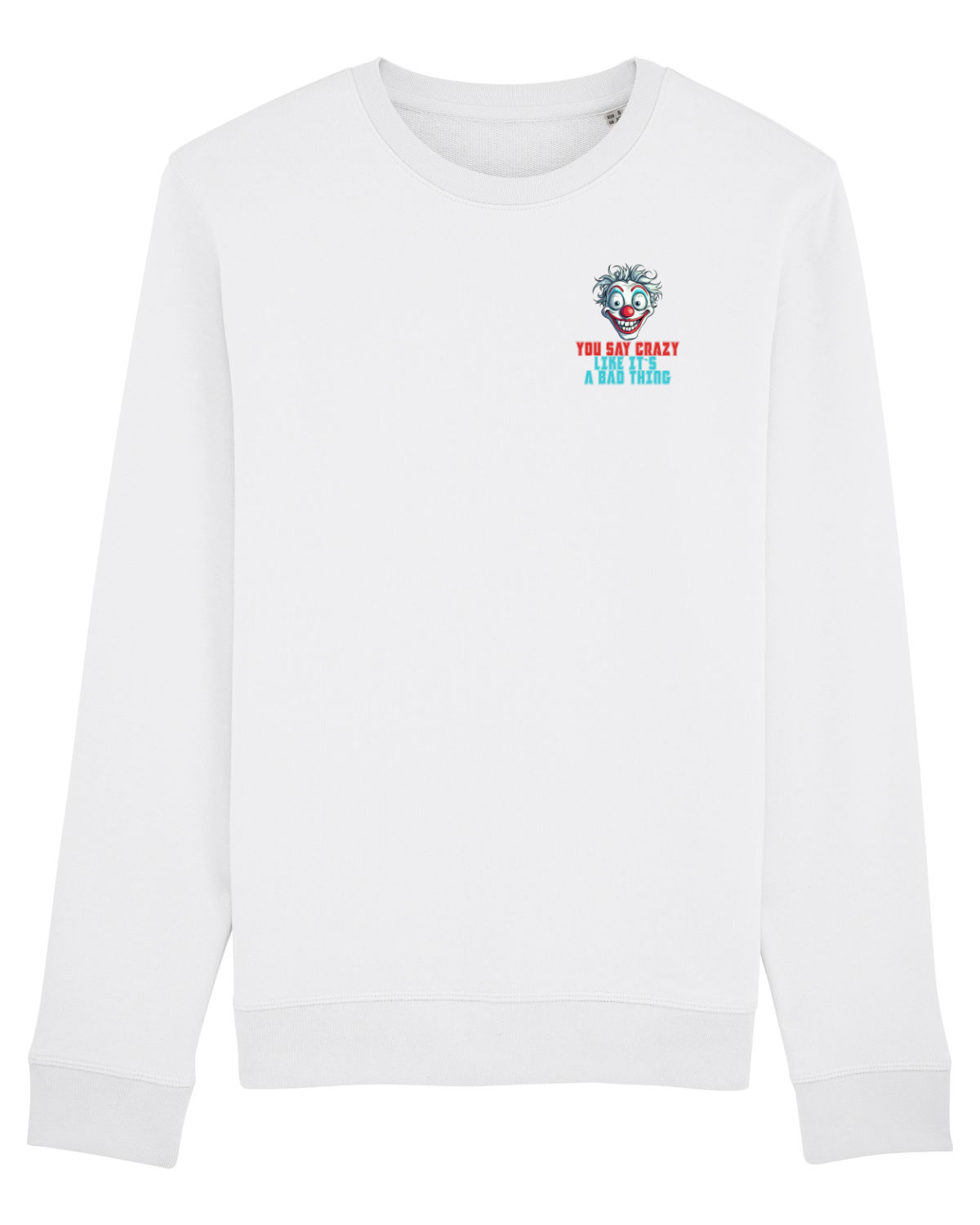 Bluză mânecă lungă Unisex Rise White