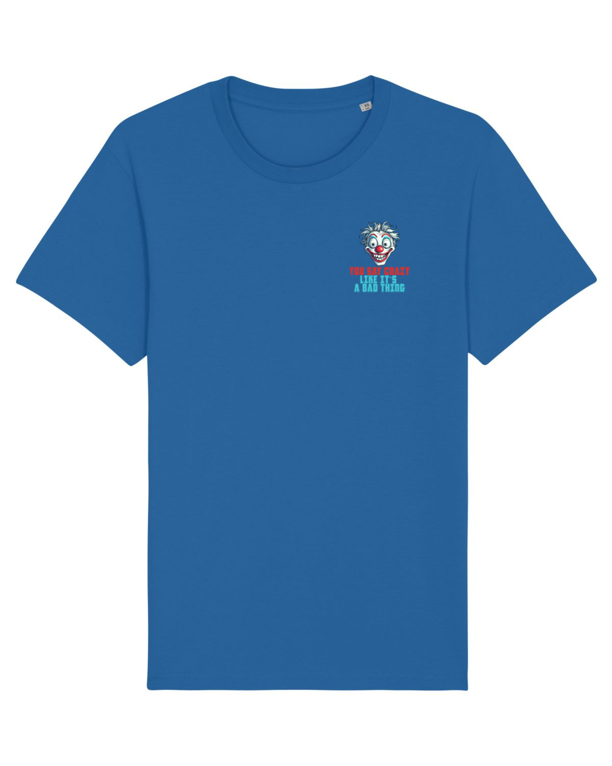 Tricou mânecă scurtă Unisex Rocker Royal Blue