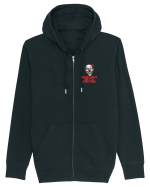 YOU SAY CRAZY LIKE IT`S A BAD THING - clovn 1 lateral Hanorac cu fermoar Unisex Connector