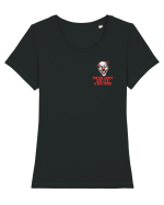 YOU SAY CRAZY LIKE IT`S A BAD THING - clovn 1 lateral Tricou mânecă scurtă guler larg fitted Damă Expresser