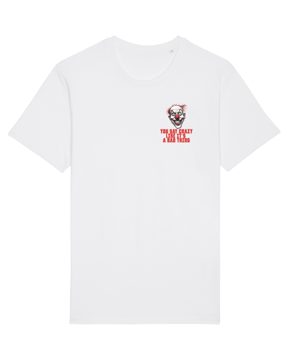 Tricou mânecă scurtă Unisex Rocker White