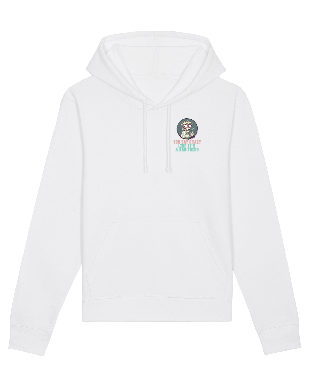 Hanorac Unisex Drummer White